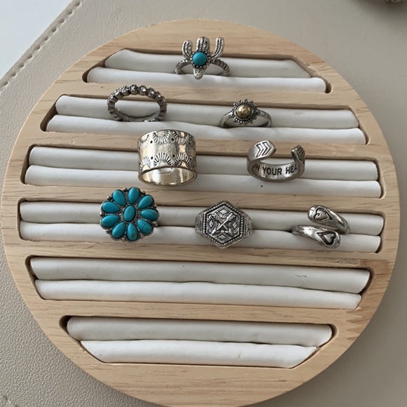 Idyllwind Jewelry - Silver Western Ring Set